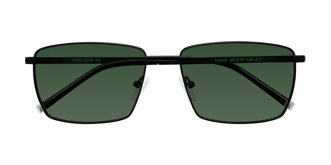 Lynch - Matte Black Tinted Sunglasses
