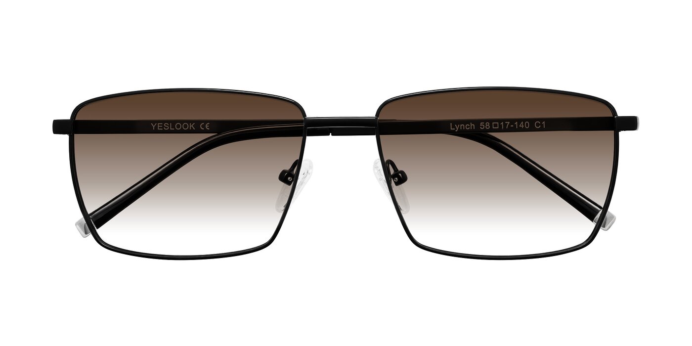 Lynch - Matte Black Gradient Sunglasses