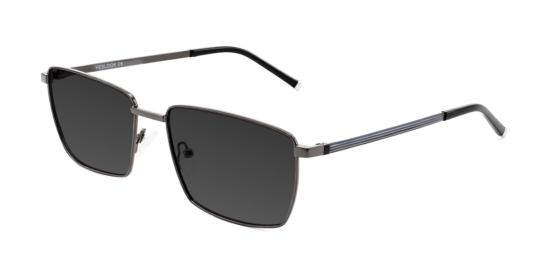 Angle of Lynch in Gunmetal with Gray Tinted Lenses
