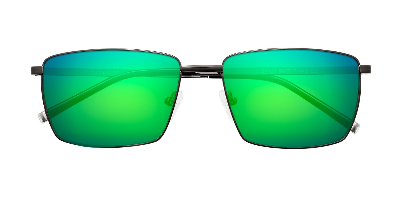 Lynch - Gunmetal Flash Mirrored Sunglasses