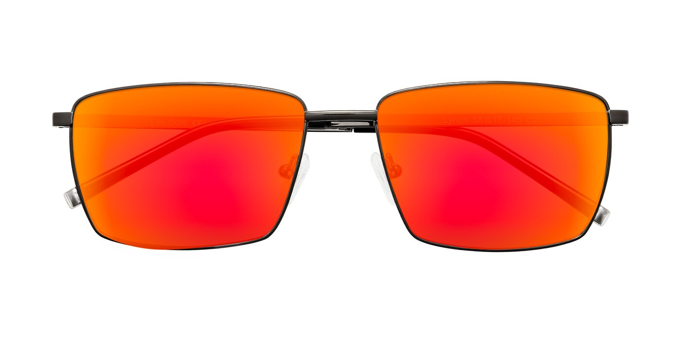 Lynch - Gunmetal Flash Mirrored Sunglasses