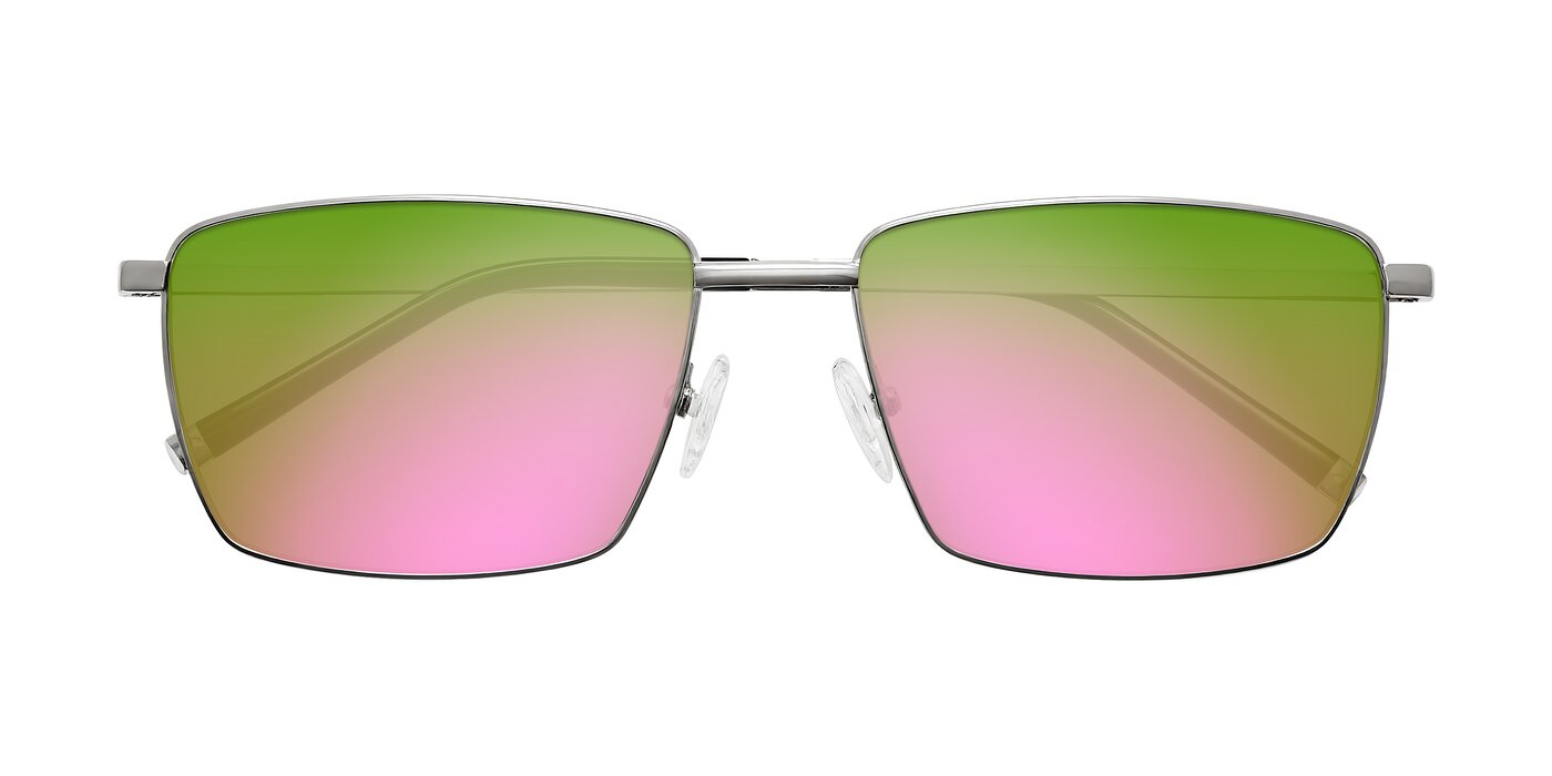 Lynch - Silver Flash Mirrored Sunglasses