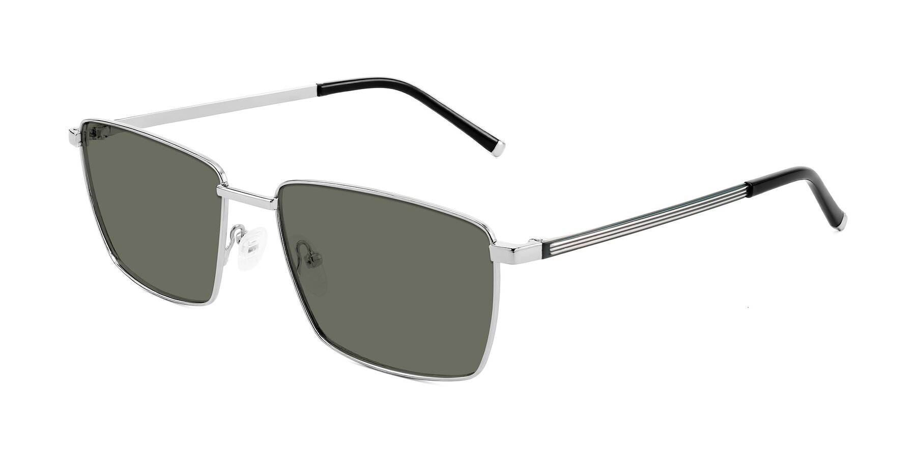 Angle of Lynch in Silver with Gray Polarized Lenses