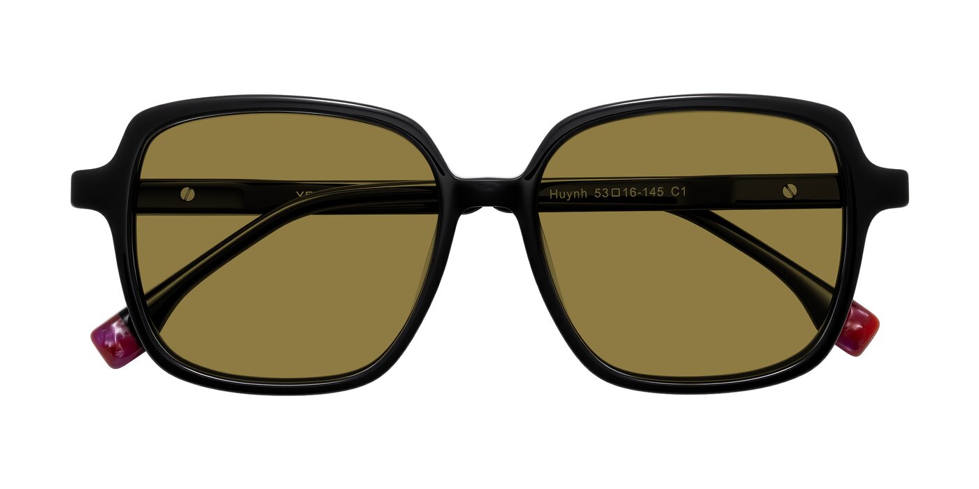 Huynh - Black Polarized Sunglasses