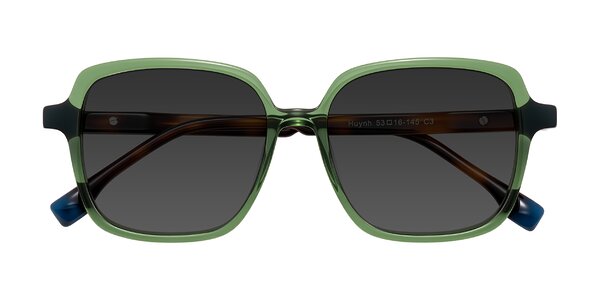 Front of Huynh in Green/Tortoise