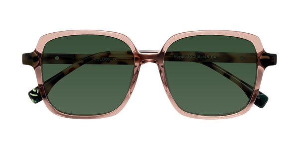 Front of Huynh in Blush Brown/Ivory Tortoise