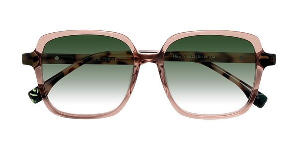 Front of Huynh in Blush Brown/Ivory Tortoise