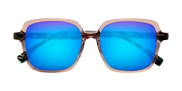 Front of Huynh in Blush Brown/Ivory Tortoise