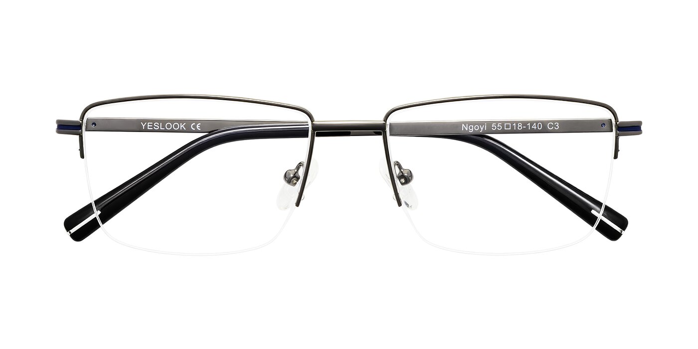 Ngoyi - Gunmetal Eyeglasses