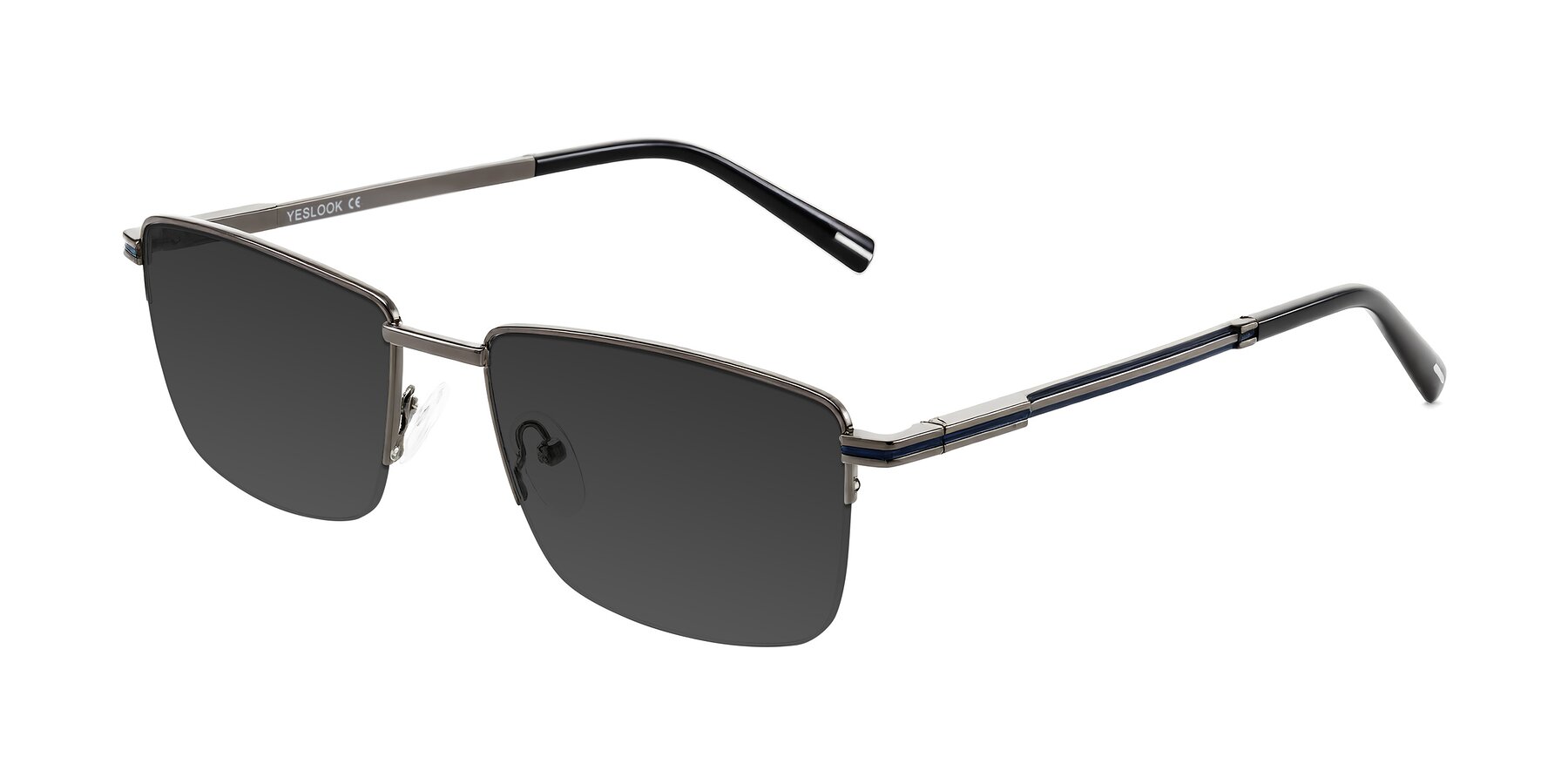 Angle of Ngoyi in Gunmetal with Gray Tinted Lenses