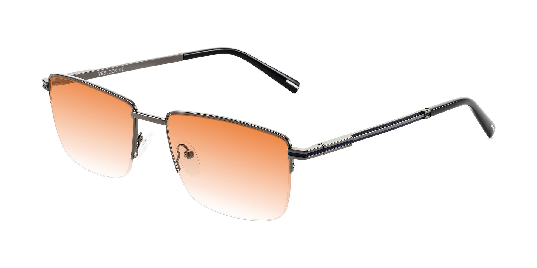 Angle of Ngoyi in Gunmetal with Orange Gradient Lenses