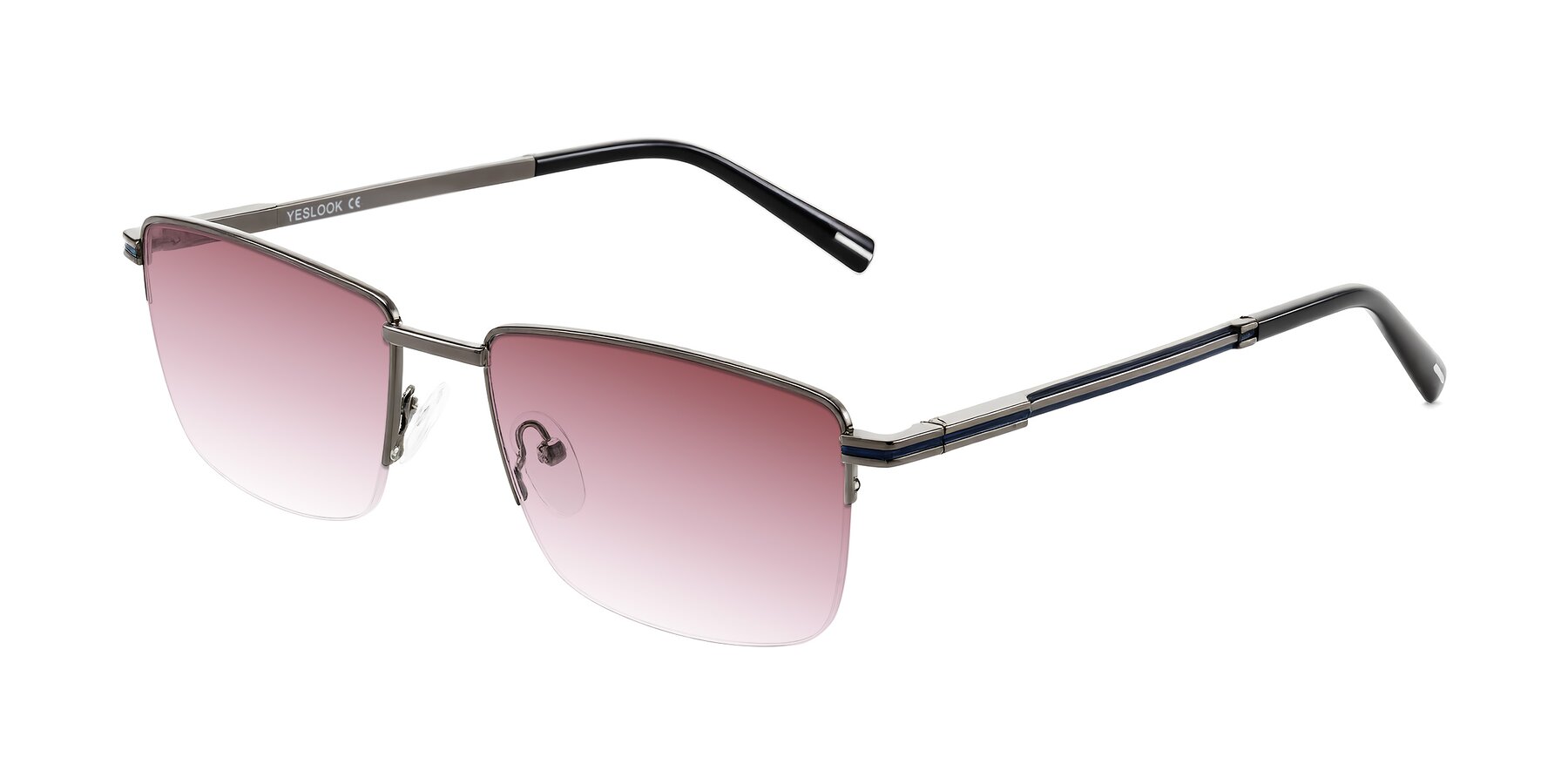 Angle of Ngoyi in Gunmetal with Garnet Gradient Lenses