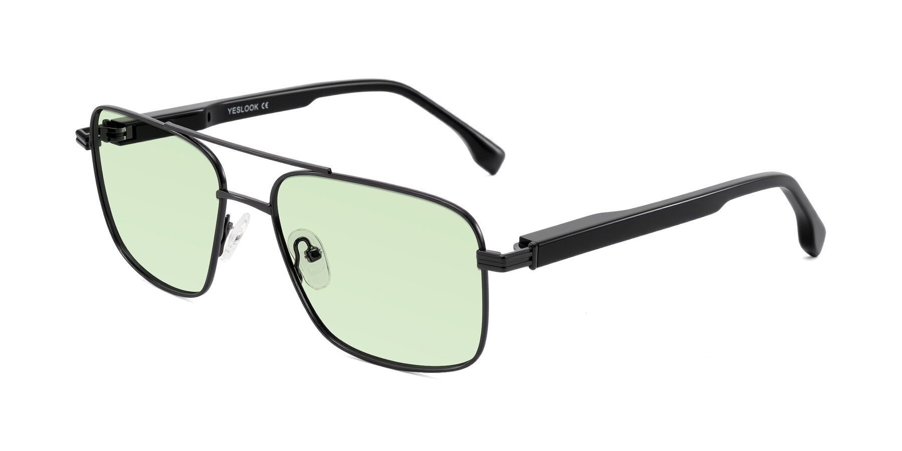 Angle of Banten in Gunmetal with Light Green Tinted Lenses