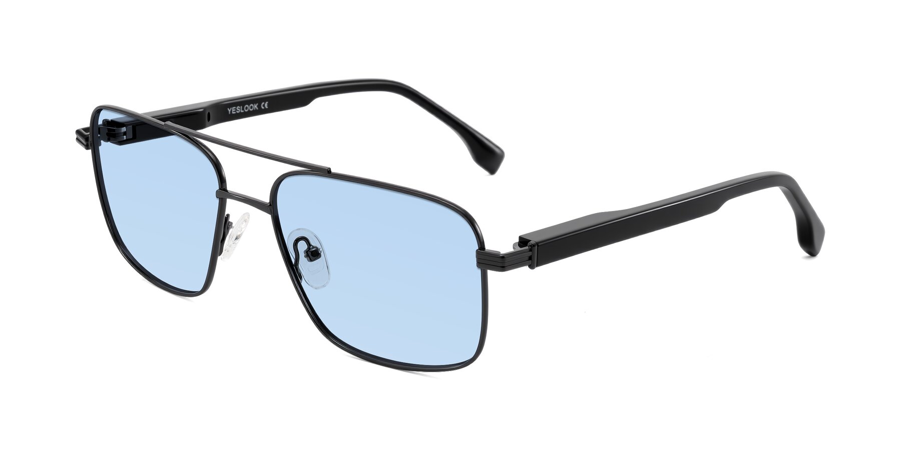 Angle of Banten in Gunmetal with Light Blue Tinted Lenses