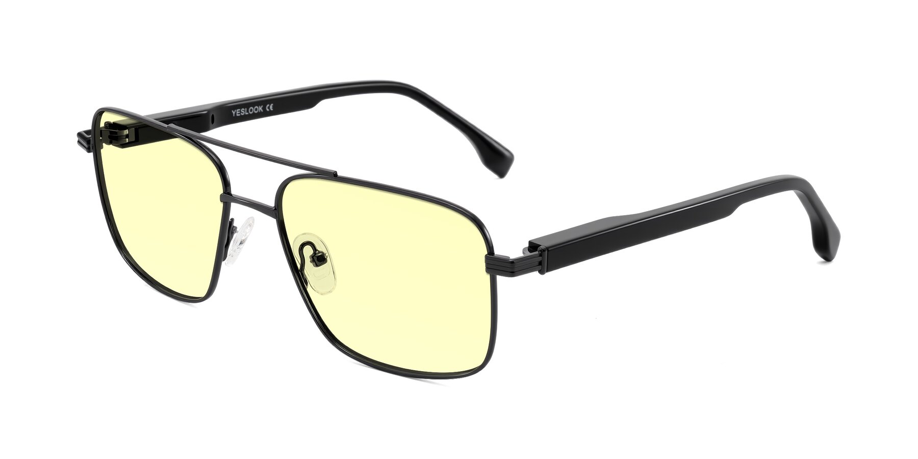 Angle of Banten in Gunmetal with Light Yellow Tinted Lenses