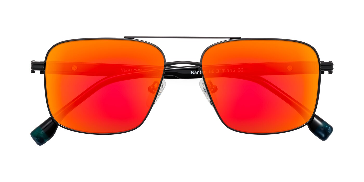 Banten - Gunmetal Flash Mirrored Sunglasses