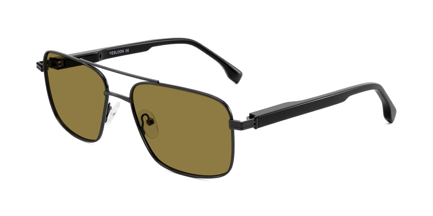 Angle of Banten in Gunmetal with Brown Polarized Lenses