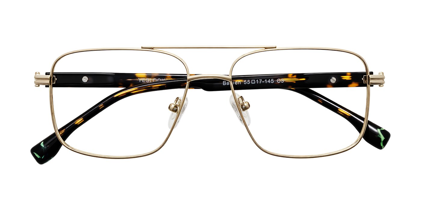 Banten - Gold Eyeglasses