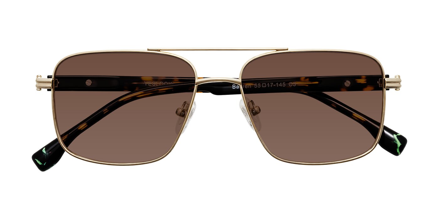 Banten - Gold Tinted Sunglasses