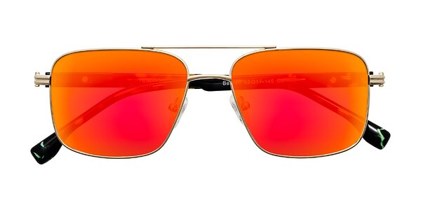 Front of Banten in Gold