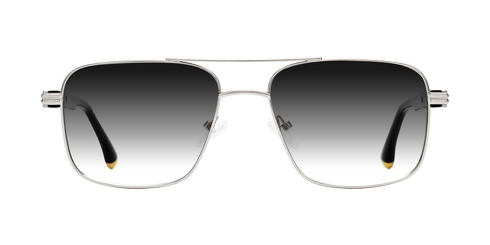 Banten - Silver Gradient Sunglasses