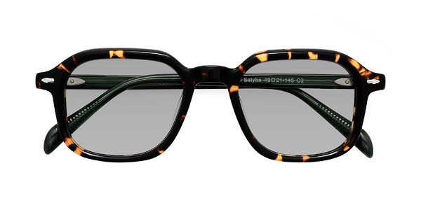 Front of Salyba in Tortoise/Green