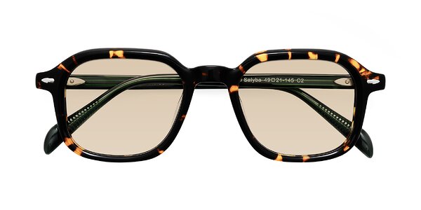 Front of Salyba in Tortoise/Green