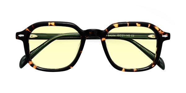 Front of Salyba in Tortoise/Green