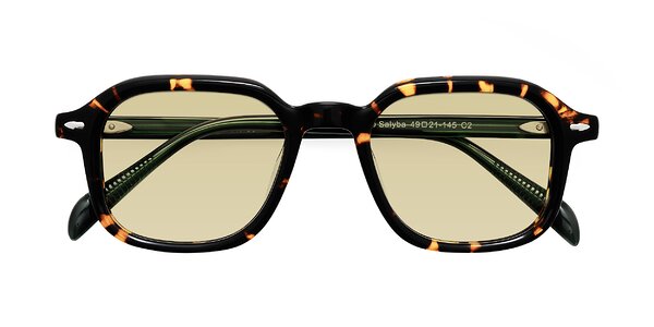 Front of Salyba in Tortoise/Green