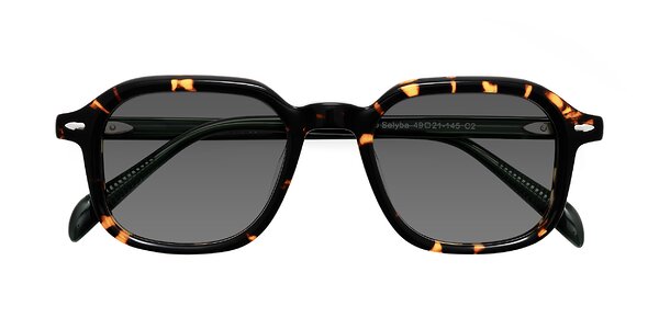 Front of Salyba in Tortoise/Green