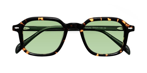 Front of Salyba in Tortoise/Green