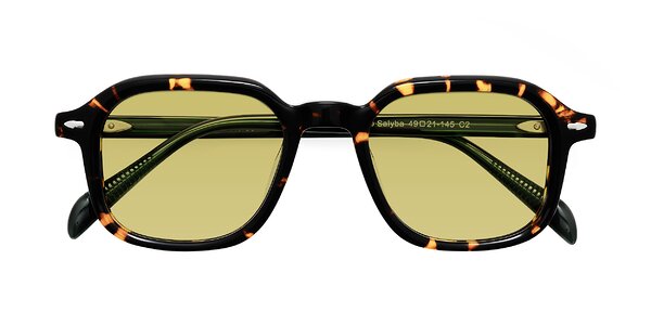 Front of Salyba in Tortoise/Green
