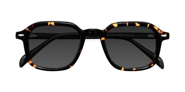 Front of Salyba in Tortoise/Green