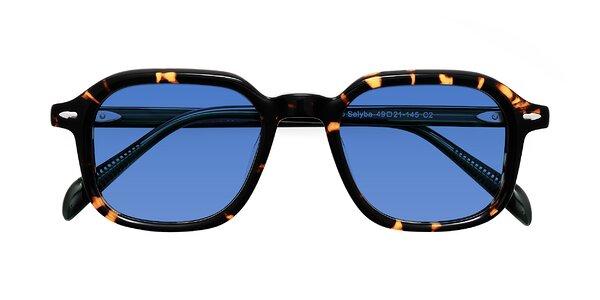 Front of Salyba in Tortoise/Green