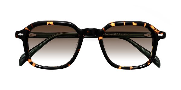 Front of Salyba in Tortoise/Green