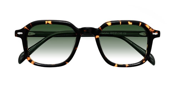 Front of Salyba in Tortoise/Green