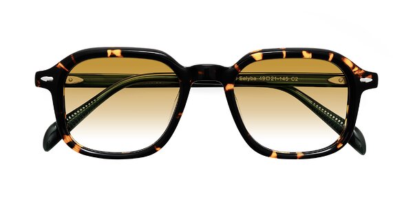 Front of Salyba in Tortoise/Green