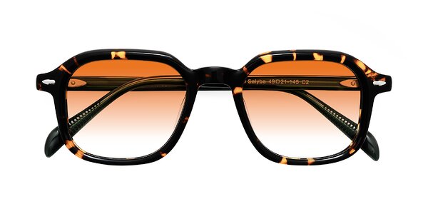 Front of Salyba in Tortoise/Green