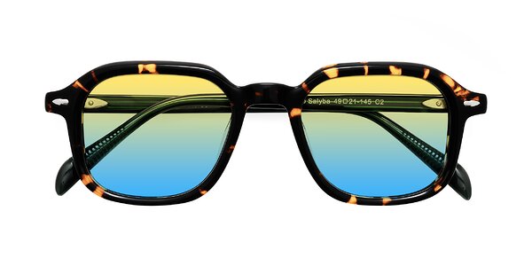 Front of Salyba in Tortoise/Green