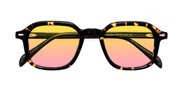 Front of Salyba in Tortoise/Green