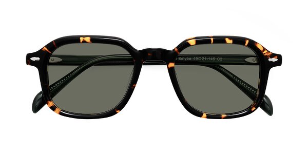 Front of Salyba in Tortoise/Green