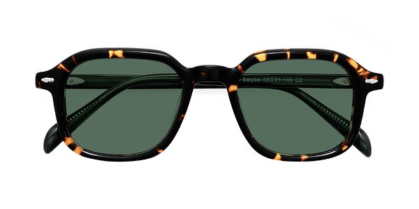 Front of Salyba in Tortoise/Green