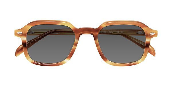 Front of Salyba in Amber Striped