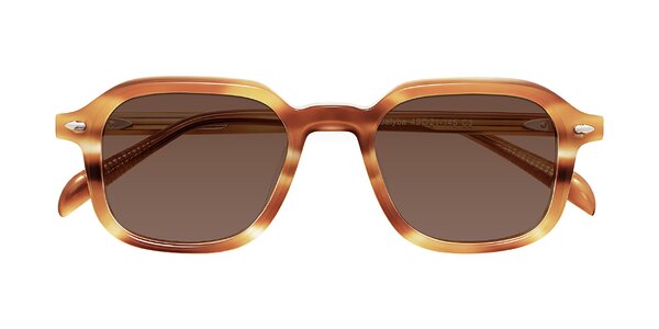 Front of Salyba in Amber Striped