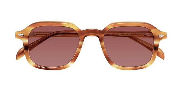 Front of Salyba in Amber Striped