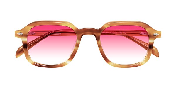 Front of Salyba in Amber Striped