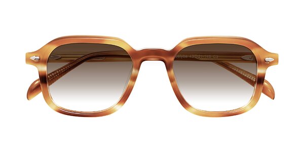 Front of Salyba in Amber Striped