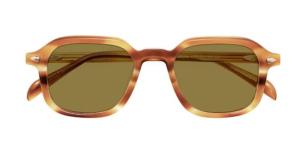 Front of Salyba in Amber Striped