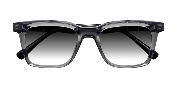 Front of Itasca in Transparent Gray/Black