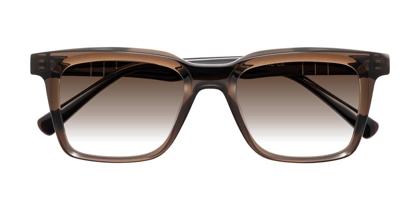 Itasca - Brown Gradient Sunglasses